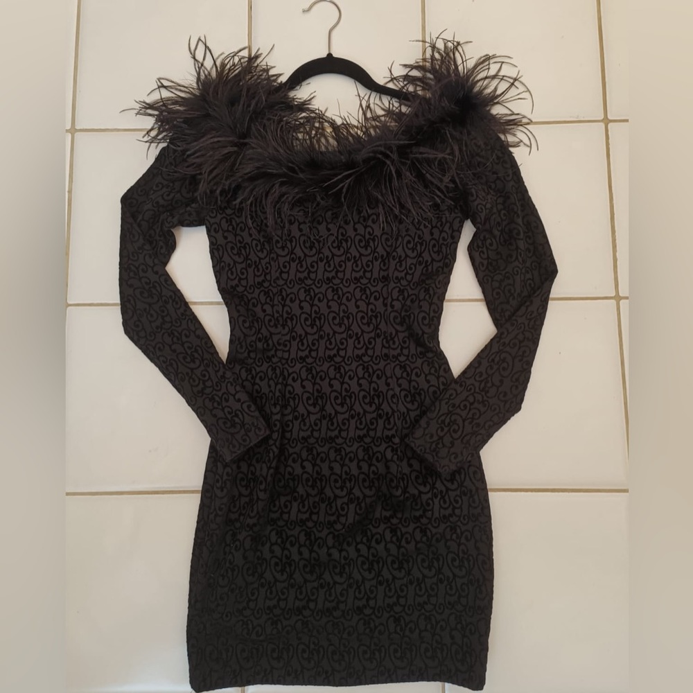 Womens Black Party Dress